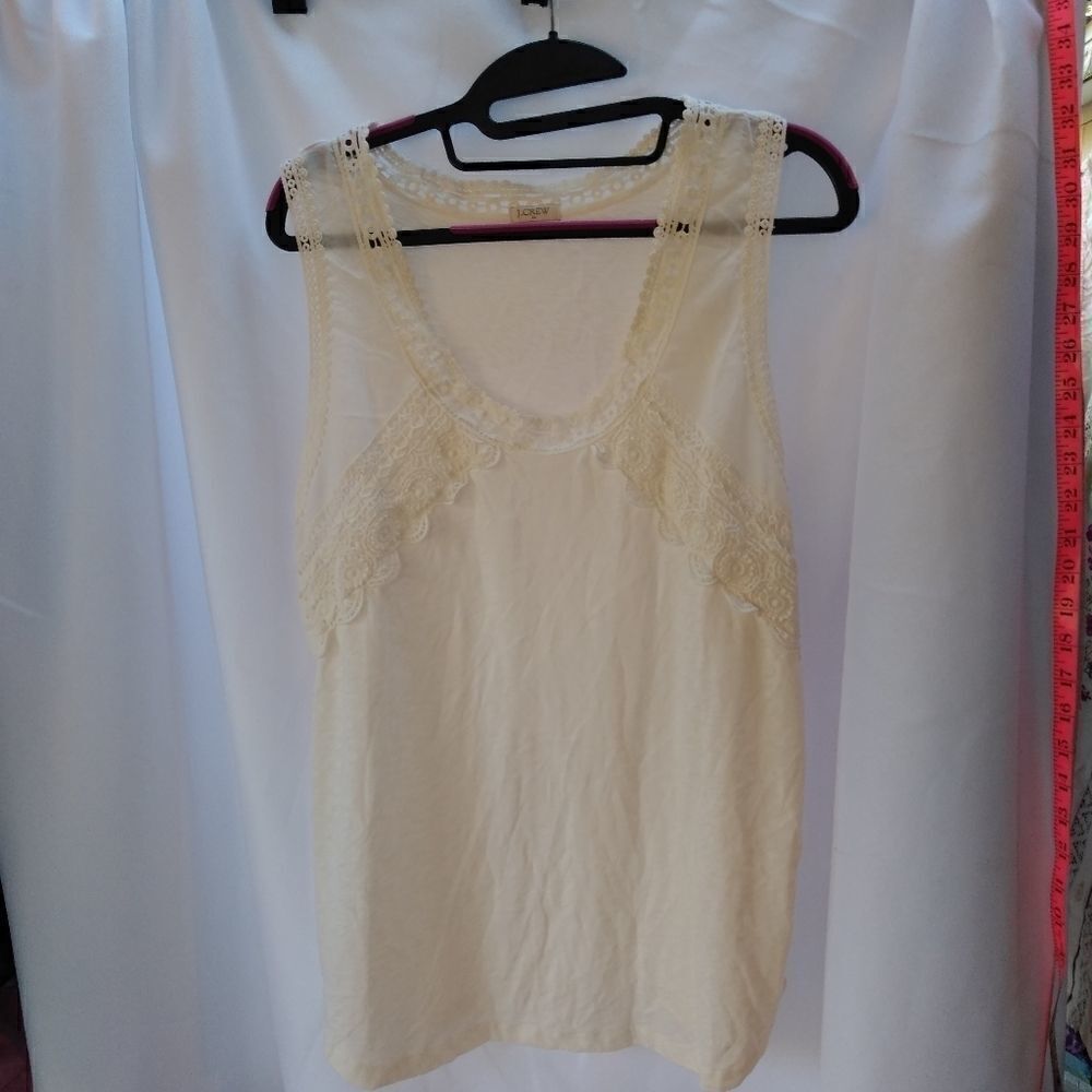 J Crew sleeveless top 